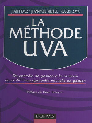 cover image of La méthode UVA